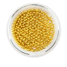 Бульонка French металлическая золото (банка) (1,5 мм)