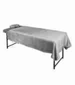 Масажний стіл Аврора Lux Comfort з вирізом та регульованою висотою беж 19070 (Слонова кістка)
