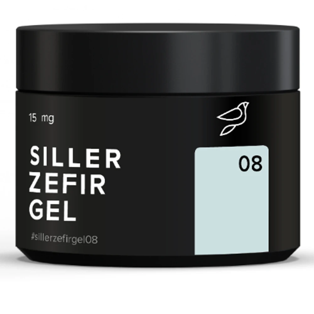 Гель Siller Zefir Gel 15 мл (банка) (08)