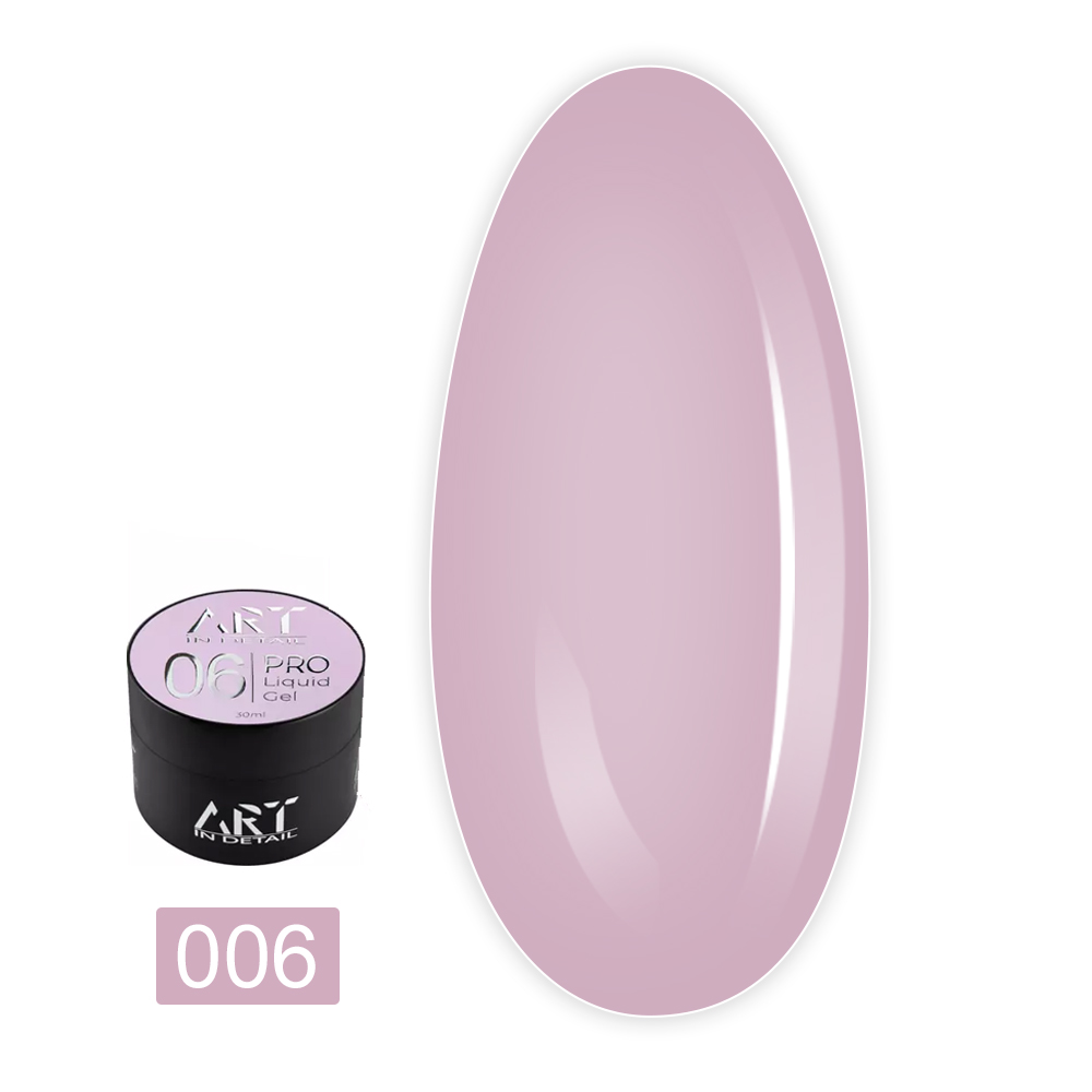 Гель для наращивания ART In Detail PRO Liquid Builder Gel 30 мл (006)