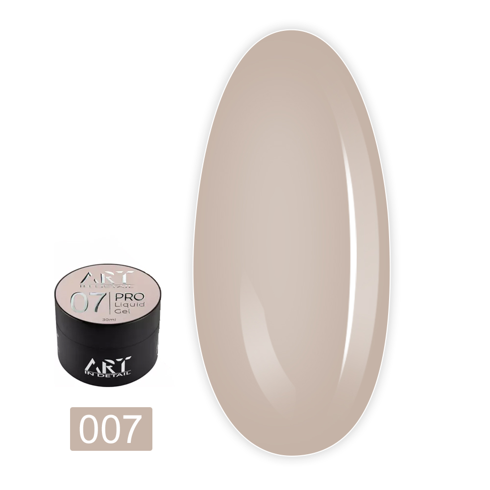 Гель для наращивания ART In Detail PRO Liquid Builder Gel 30 мл (007)