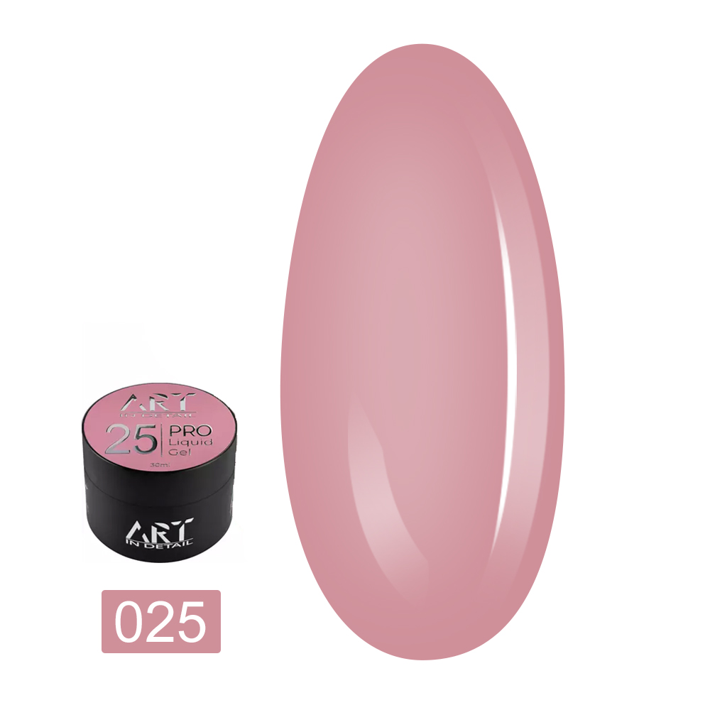 Гель для наращивания ART In Detail PRO Liquid Builder Gel 30 мл (025)