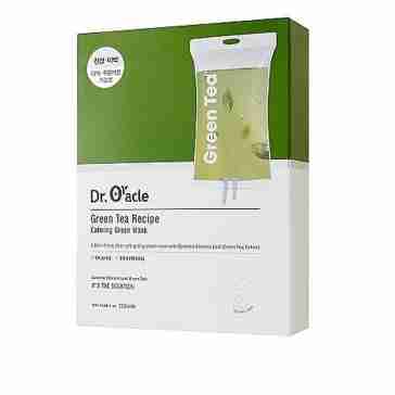 Маска для обличчя тканинна Dr. Oracle Green Tea Recipe Calming Green Mask