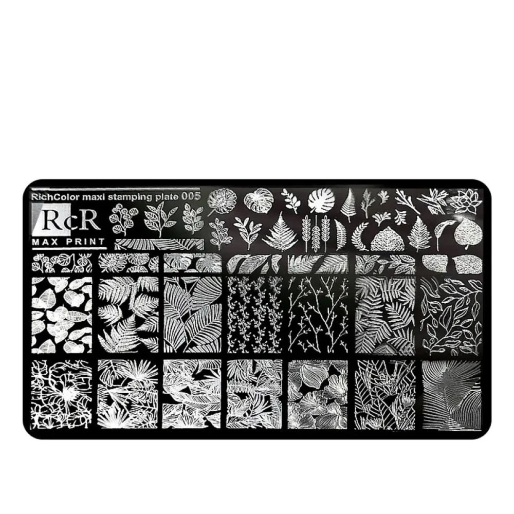 Пластина для стемпинга большая MAX PRINT RichcoloR (005)