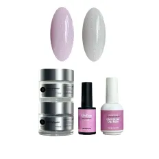 Комплект Universal Mini #4 (база 2в1+топ+пудрая 2 цвета)