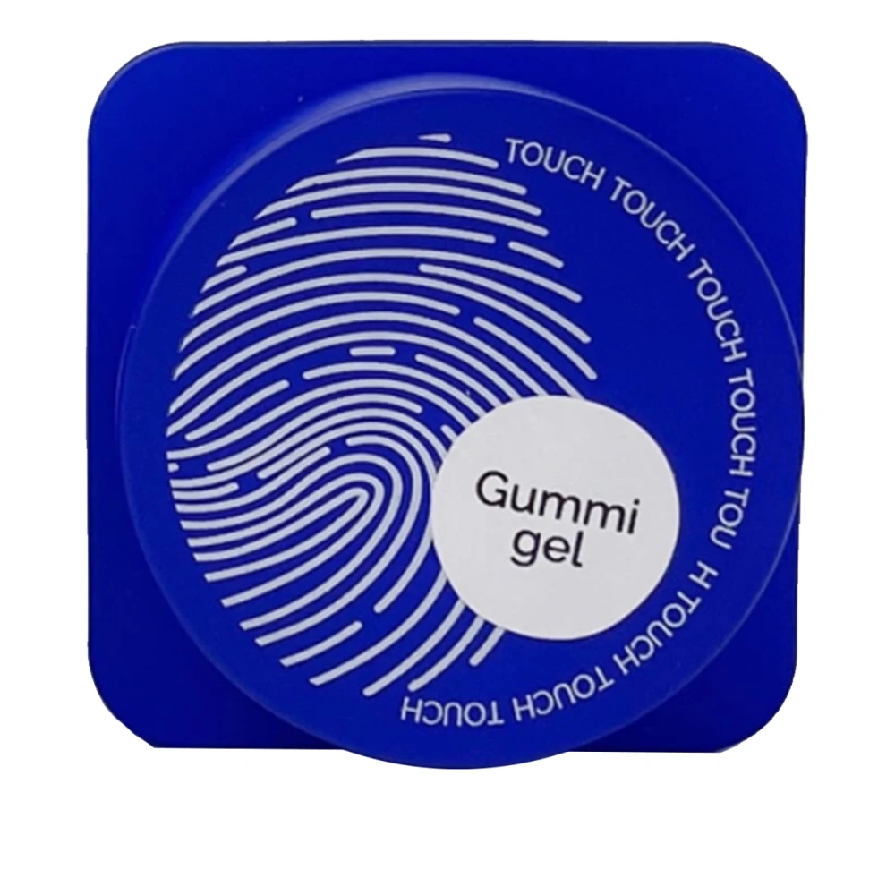 Гель Touch Gummi прозорий еластичний для обʼємних 3D дизайнів 5 мл