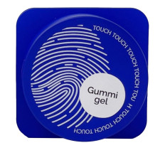 Гель Touch Gummi прозорий еластичний для обʼємних 3D дизайнів 5 мл