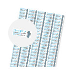 Індикатор для контролю стерилізіції Microstop 100 од/лист