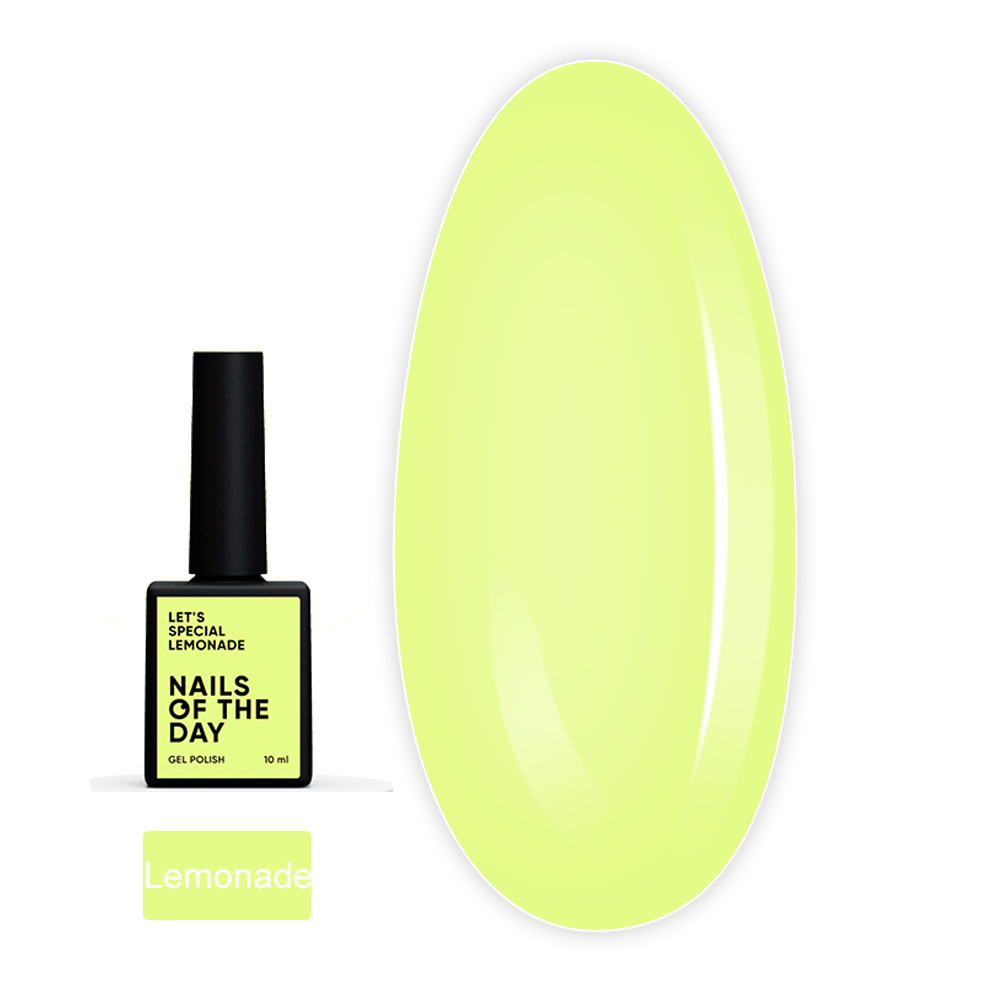 Гель лак NailSofTheDay Let`s Spetial 10 мл (Lemonade)