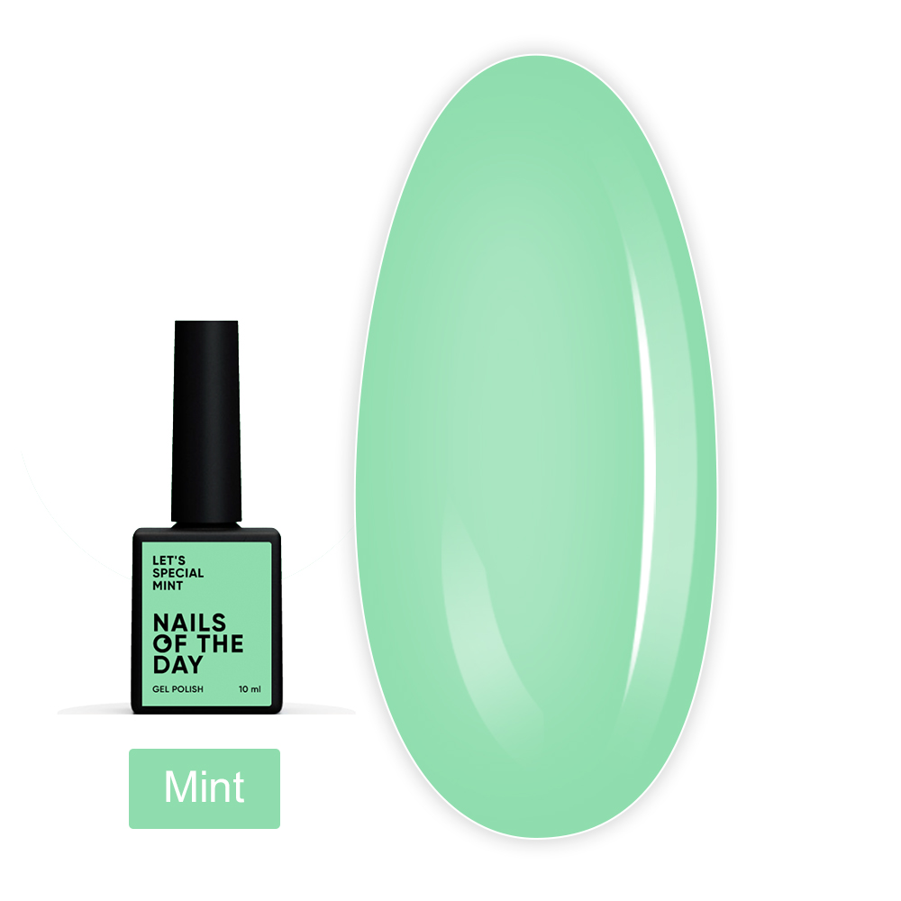 Гель лак NailSofTheDay Let`s Spetial 10 мл (Mint)