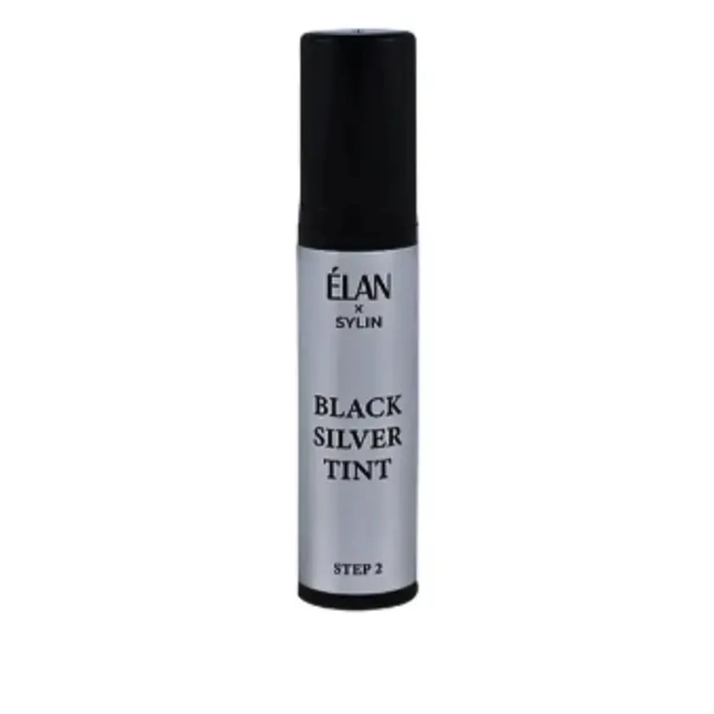 Засіб Elan Система Black Silver tint для фарбування вій з інкапсульованим сріблом Склад 2 10 мл