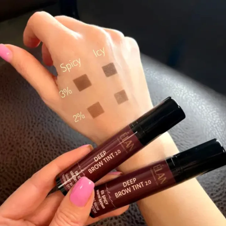 Краска для бровей с длительным эффектом Elan Deep Brow Tint 10 мл (05 SPICY Warm Brown)