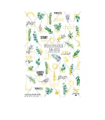 Слайдер DreamNails с белой подкладкой Max (SB-052 gold)