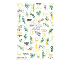 Слайдер DreamNails з білою підкладкою Max (SB-052 gold)