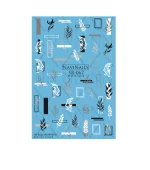 Слайдер DreamNails с белой подкладкой Max (SB-067 silver)