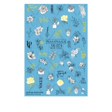 Слайдер DreamNails з білою підкладкою Max (SB-074 gold)