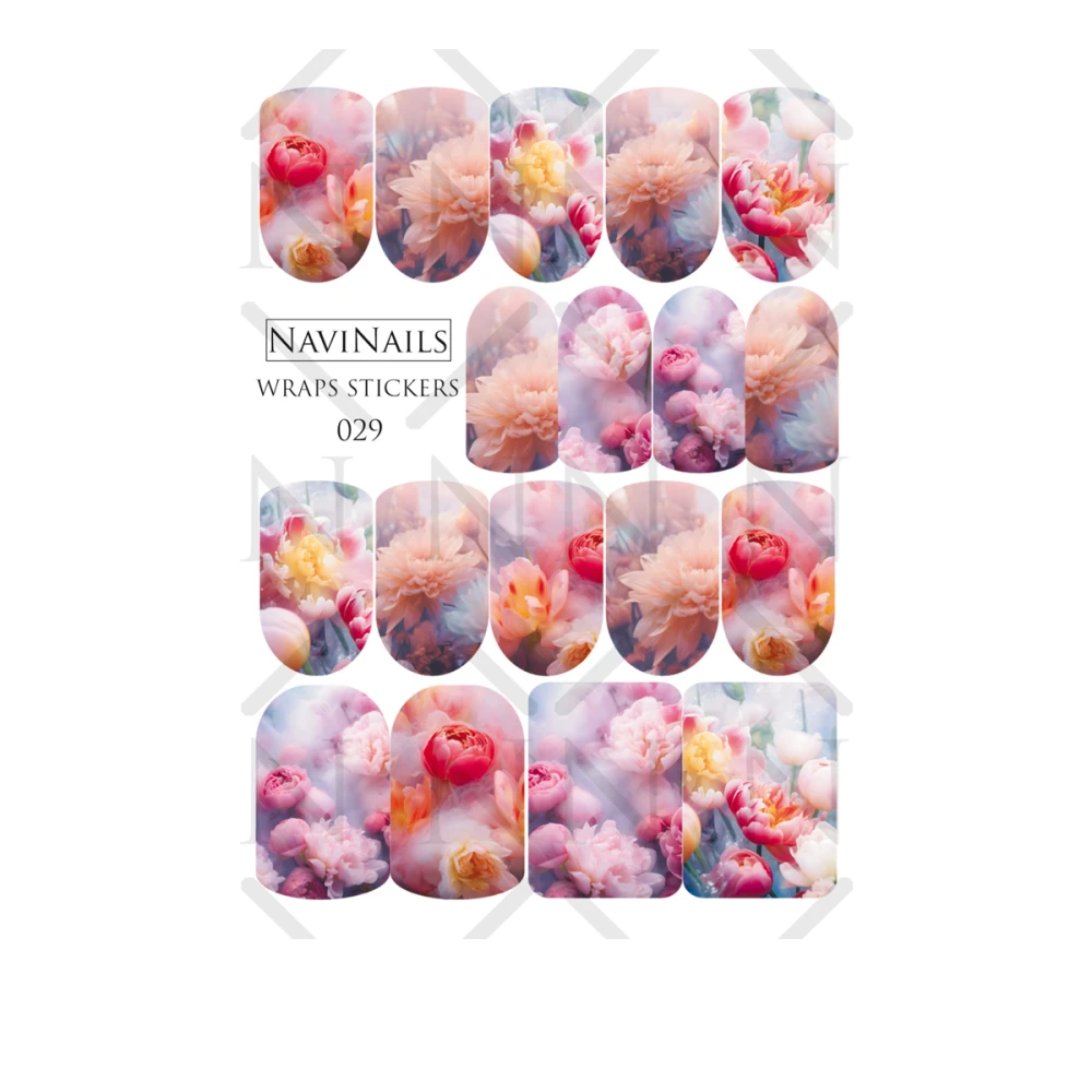 DreamNails Omnia Слайдер Navinails з білою підкладкою/об'ємною фольгою Max (SB-023)