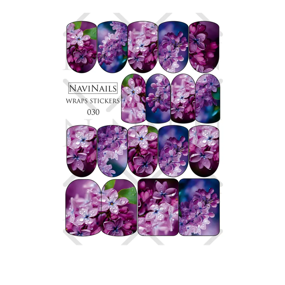 DreamNails Omnia Слайдер Navinails з білою підкладкою/об'ємною фольгою Max (SB-025)