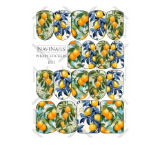 DreamNails Omnia Слайдер Navinails з білою підкладкою/об'ємною фольгою Max (SB-031)