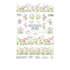 Слайдер DreamNails з білою підкладкою Max (SB-083 silver)