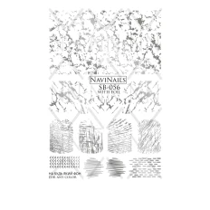 Слайдер DreamNails з білою підкладкою Max (SB-056 silver)