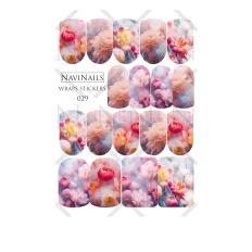 Слайдер-пленка DreamNails Wraps Stikers с фольгой (WS-029)