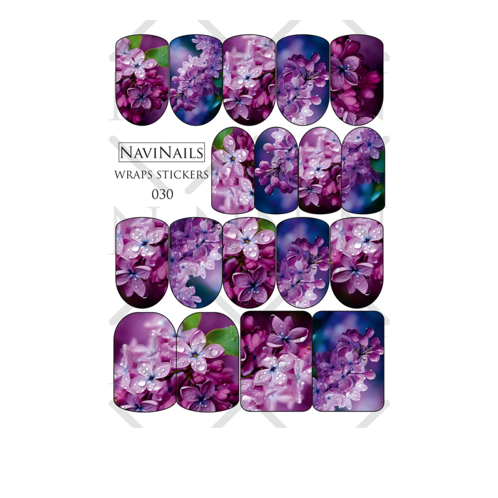 Слайдер-пленка DreamNails Wraps Stikers с фольгой (WS-030)