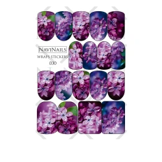 Слайдер-плівка DreamNails Wraps Stikers з фольгою (WS-030)