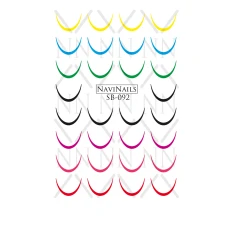 Слайдер DreamNails з білою підкладкою Max (SB-092)