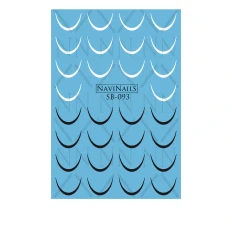 Слайдер DreamNails з білою підкладкою Max (SB-093)