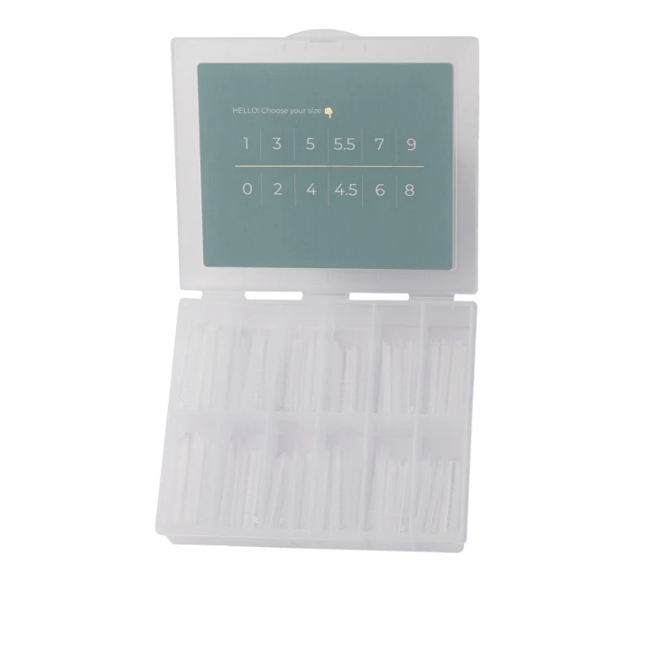 Тіпси гелеві для нарощування Heylove 120 од (Half Square)