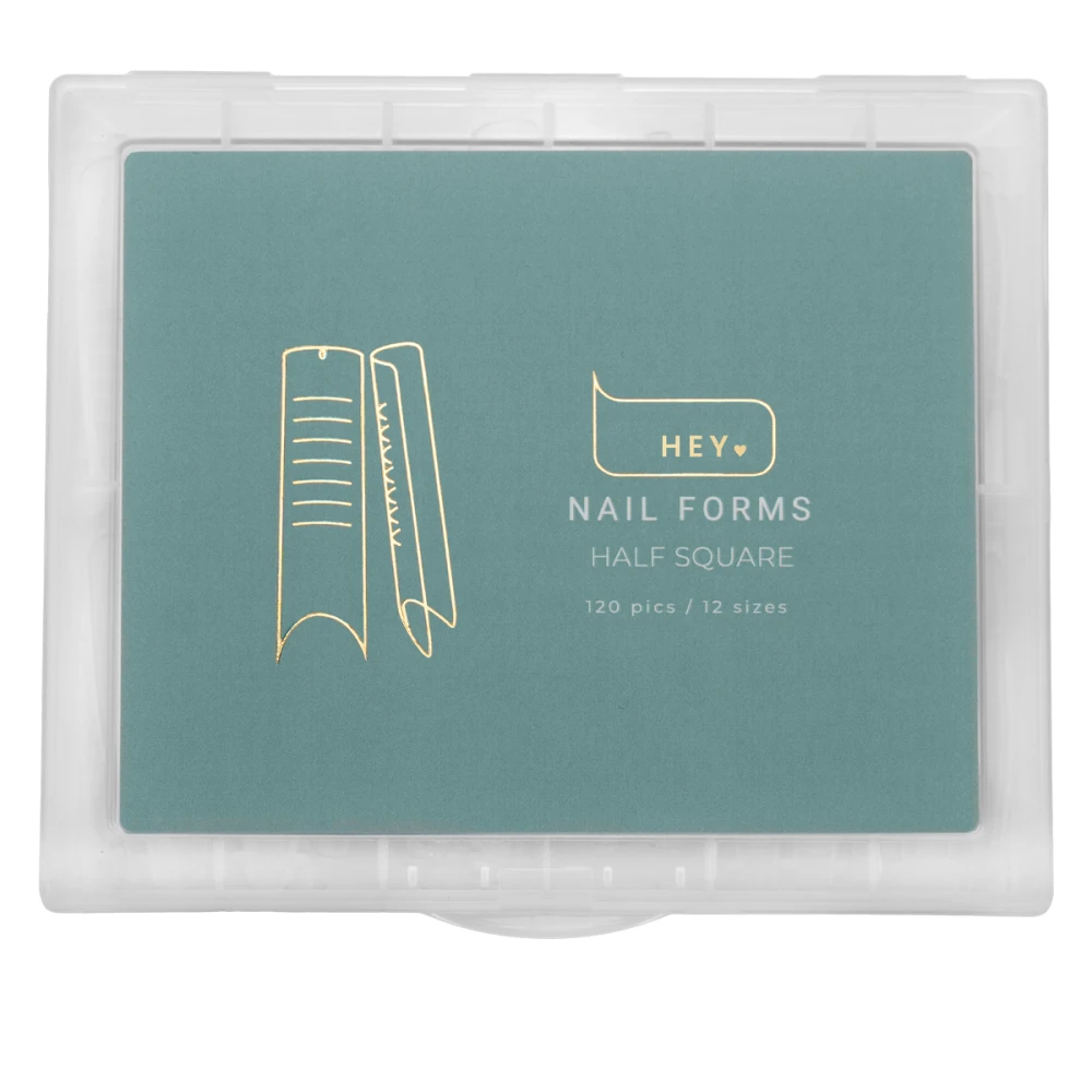 Тіпси гелеві для нарощування Heylove 120 од (Half Square)