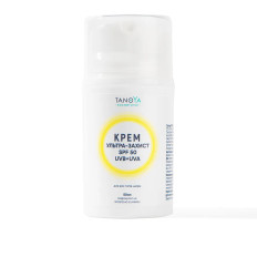 Крем ультра-захист TANOYA SPF50 UVA+UVB для всіх типів  шкіри 50 мл