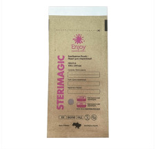 Пакети паперові самоклеючі плоскі Enjoy Professional SteriMagiс (крафт) 100Х200 мм 100 од