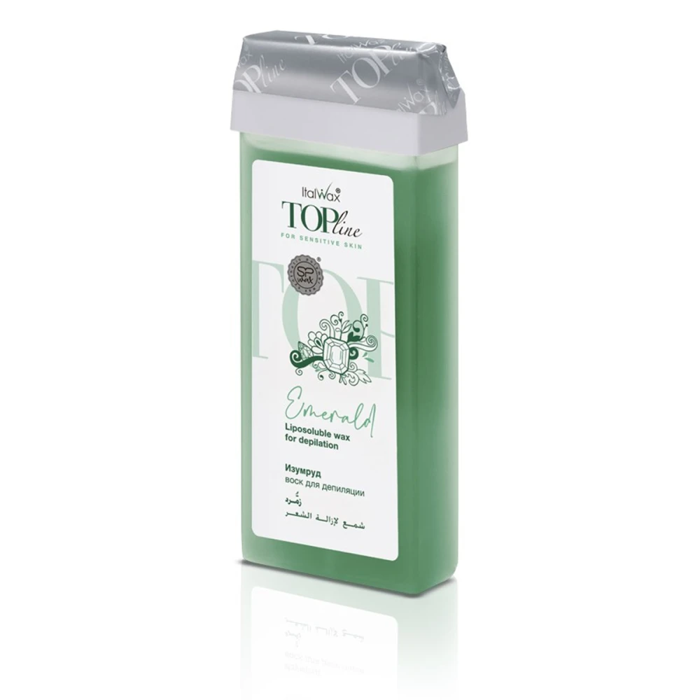 Воск в кассете ItalWax Top Line Изумруд 100 г