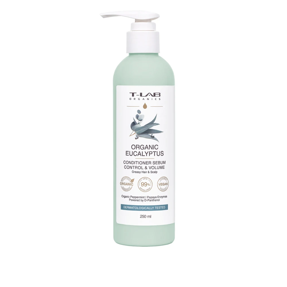 Кондиционер для жирных волос T-LAB Professional Organics Organic Eucalyptus Conditioner 250мл