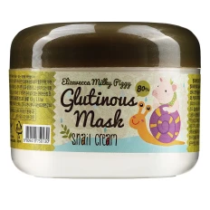 Крем-маска  нічна з муцином равлика Milky Piggy Glutinous Mask 80% Snail Cream 100 мл
