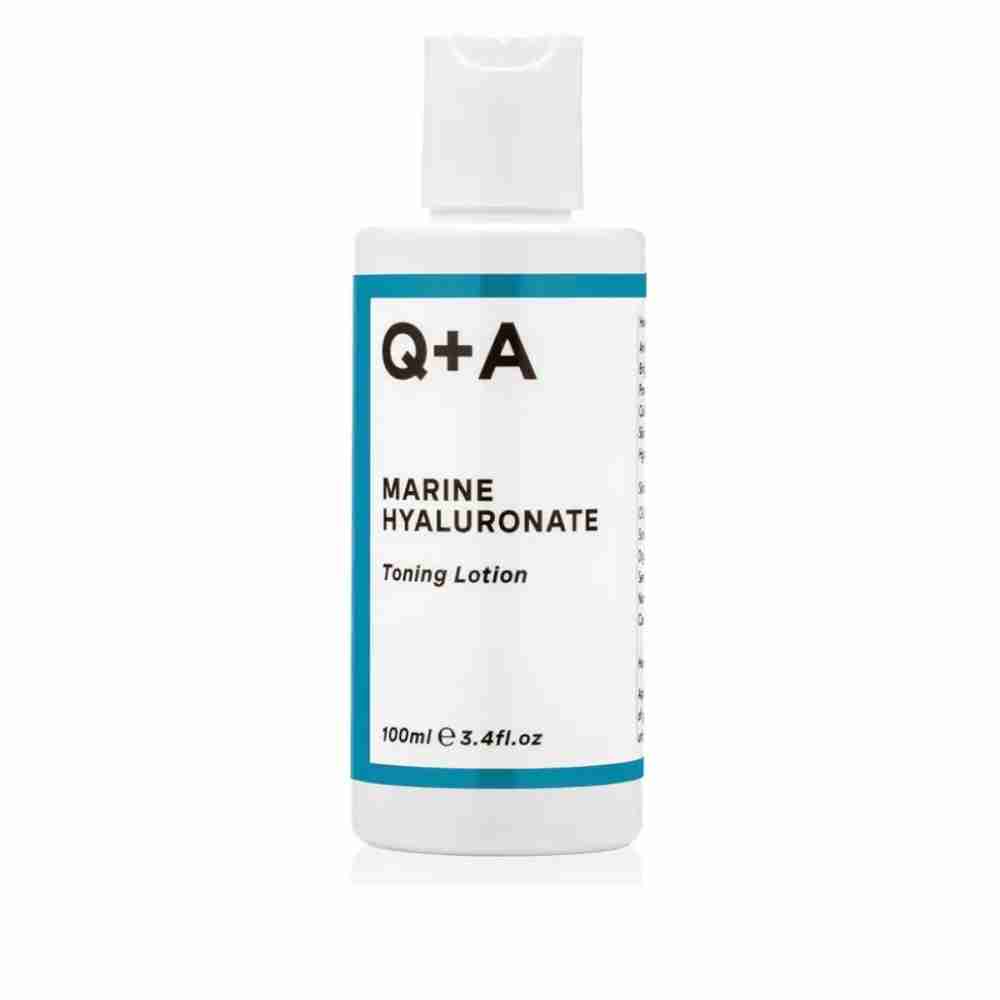 Лосьон тонізуючий з гіалуроновою кислотою Q+A Marine Hyaluronate Toning Lotion 100 ml