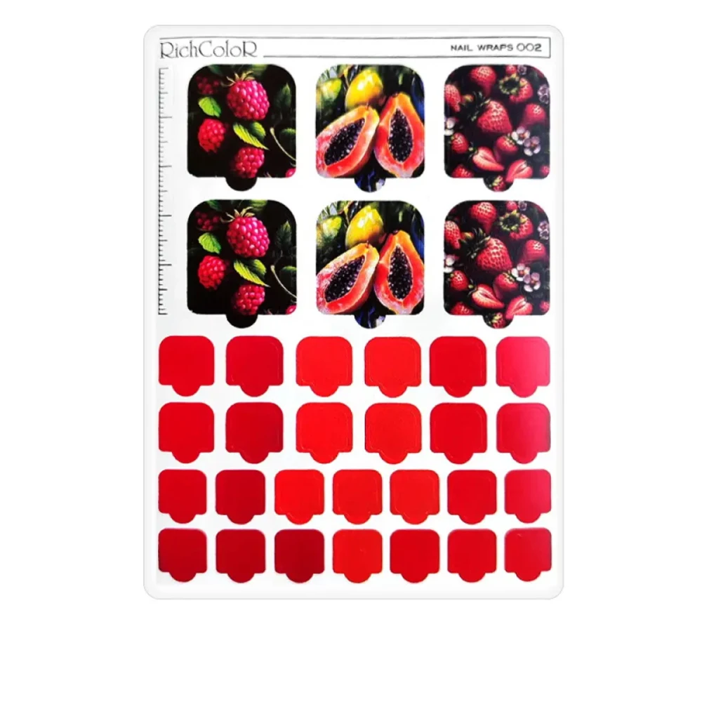 Пленка RichcoloR для дизайна ногтей Nail Wraps (002)