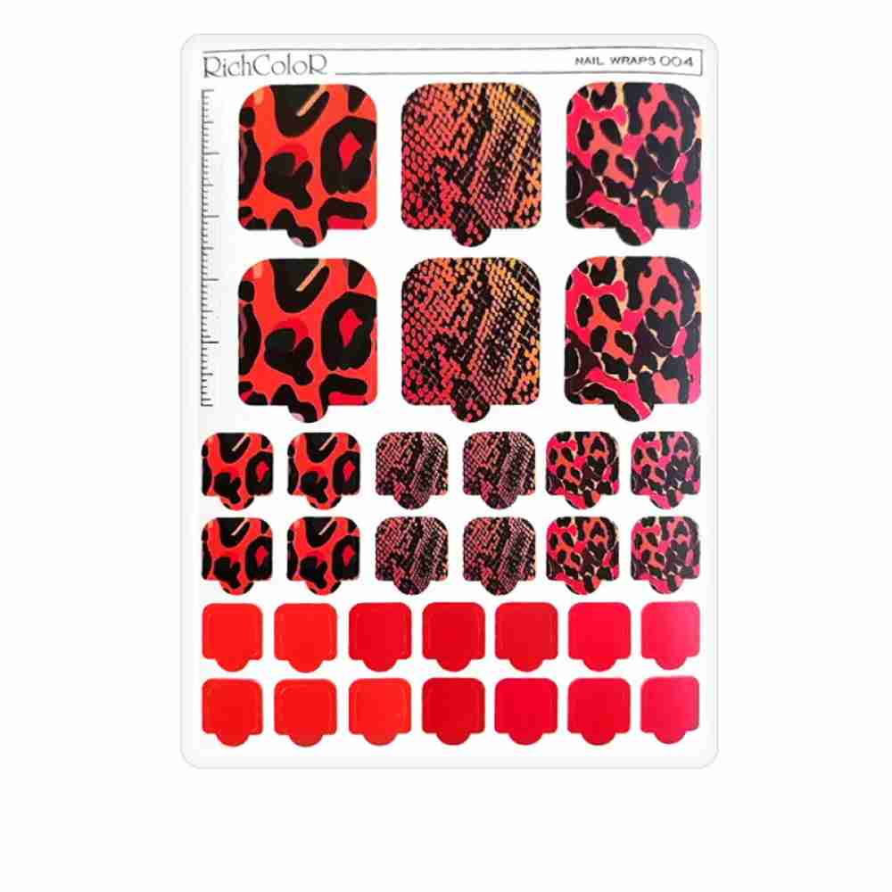 Плівка RichcoloR для дизайну нігтів Nail Wraps (004)