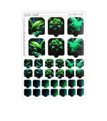 Пленка RichcoloR для дизайна ногтей Nail Wraps (006)