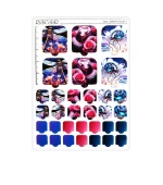 Пленка RichcoloR для дизайна ногтей Nail Wraps (007)