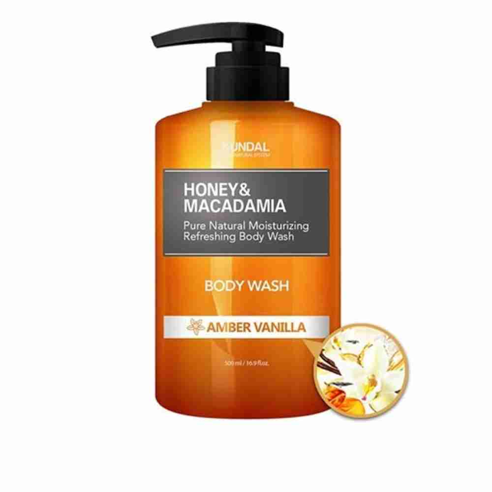 Гель для душу Kundal Honey & Macadamia Body Wash Amber Vanilla 500 мл