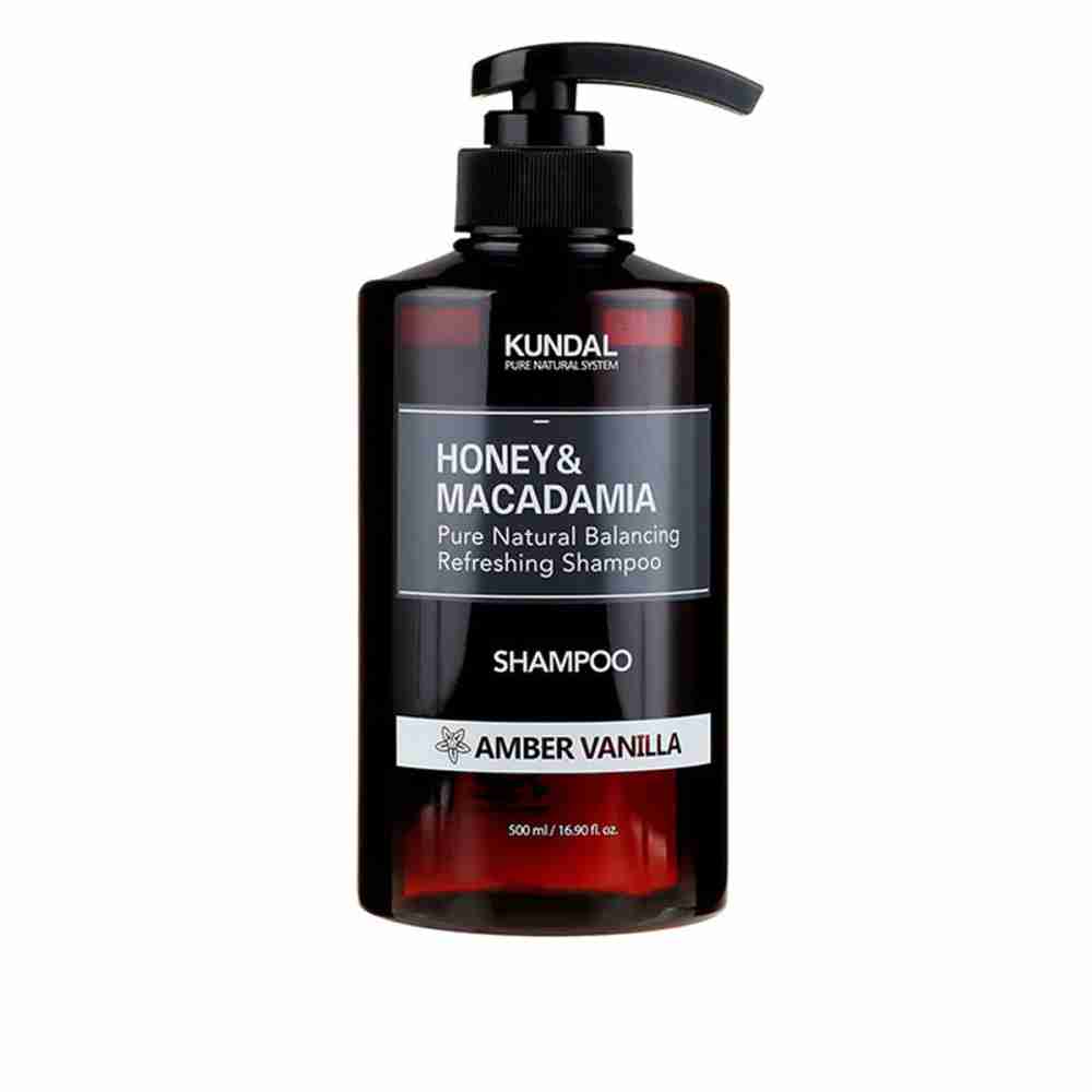 Шампунь Kundal Honey & Macadamia Nature Shampoo Amber Vanilla 500 мл