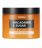 Скраб для тела Kundal Macadamia & Sugar Body Scrub Pink Grapefruit 550 г