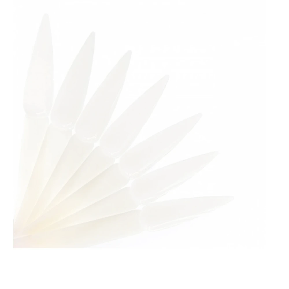 Палитра веерная с кольцом острая 50 ед (Белая)