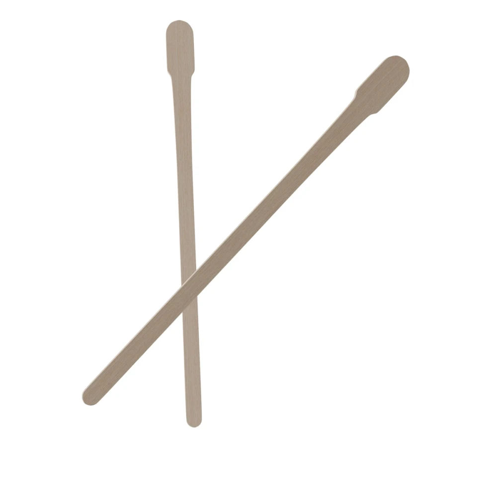 Набор деревянных шпателей для воска маленькие Nikkmole №1 100 ед