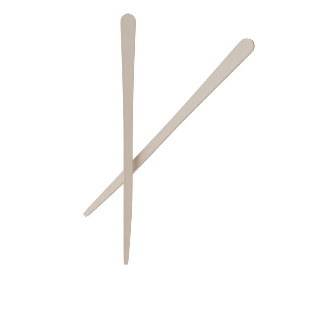 Набор деревянных шпателей для воска маленькие Nikkmole №2 100 ед