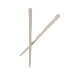 Набор деревянных шпателей для воска маленькие Nikkmole №2 100 ед