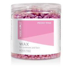 Віск Nikkmole в гранулах для брів та обличчя 100 г (Peony Pink)